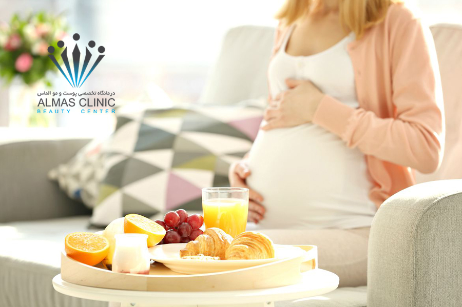 ریزش مو در بارداری