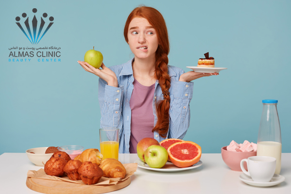 مواد غذایی مضر برای کاشت مو