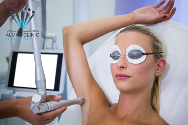 عوارض لیزر زیر بغل